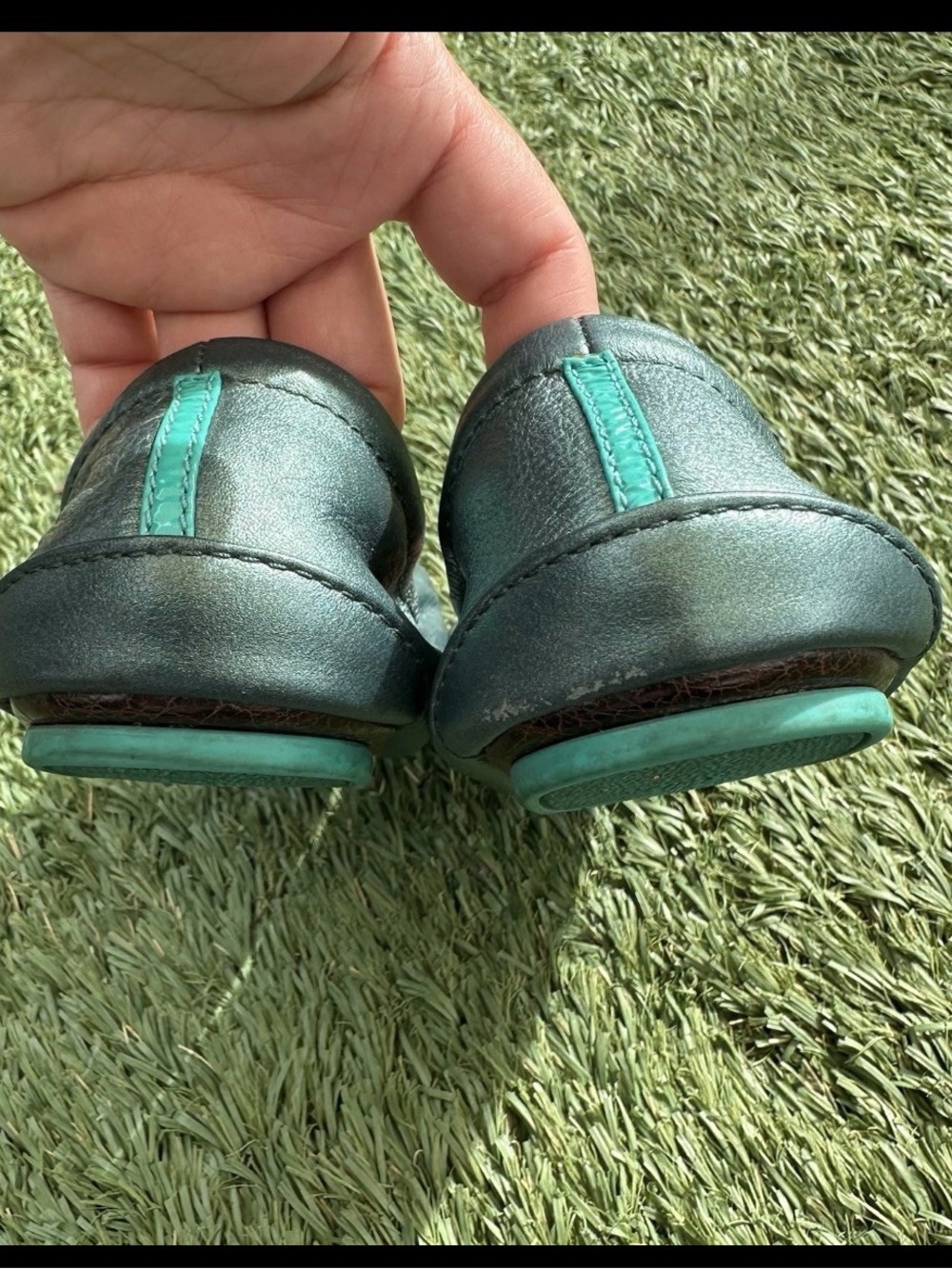 Tieks Tahitian Pearl Leather Ballet Flats by Tieks - Picture 2 of 6
